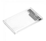 Getttech GCE-U325-01 caja para disco duro externo Transparente 2.5", Serial ATA III, 5 Gbit/s, Conexión USB