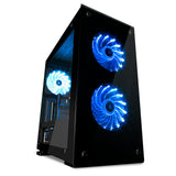 Vorago CSG550 carcasa de ordenador Escritorio Negro