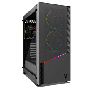 YCM-APELA-M1 - GABINETE GAMER YEYIAN ELARA MEDIA TORRE ATX, M-ATX, MINI ITX (YCM-APELA-M1)