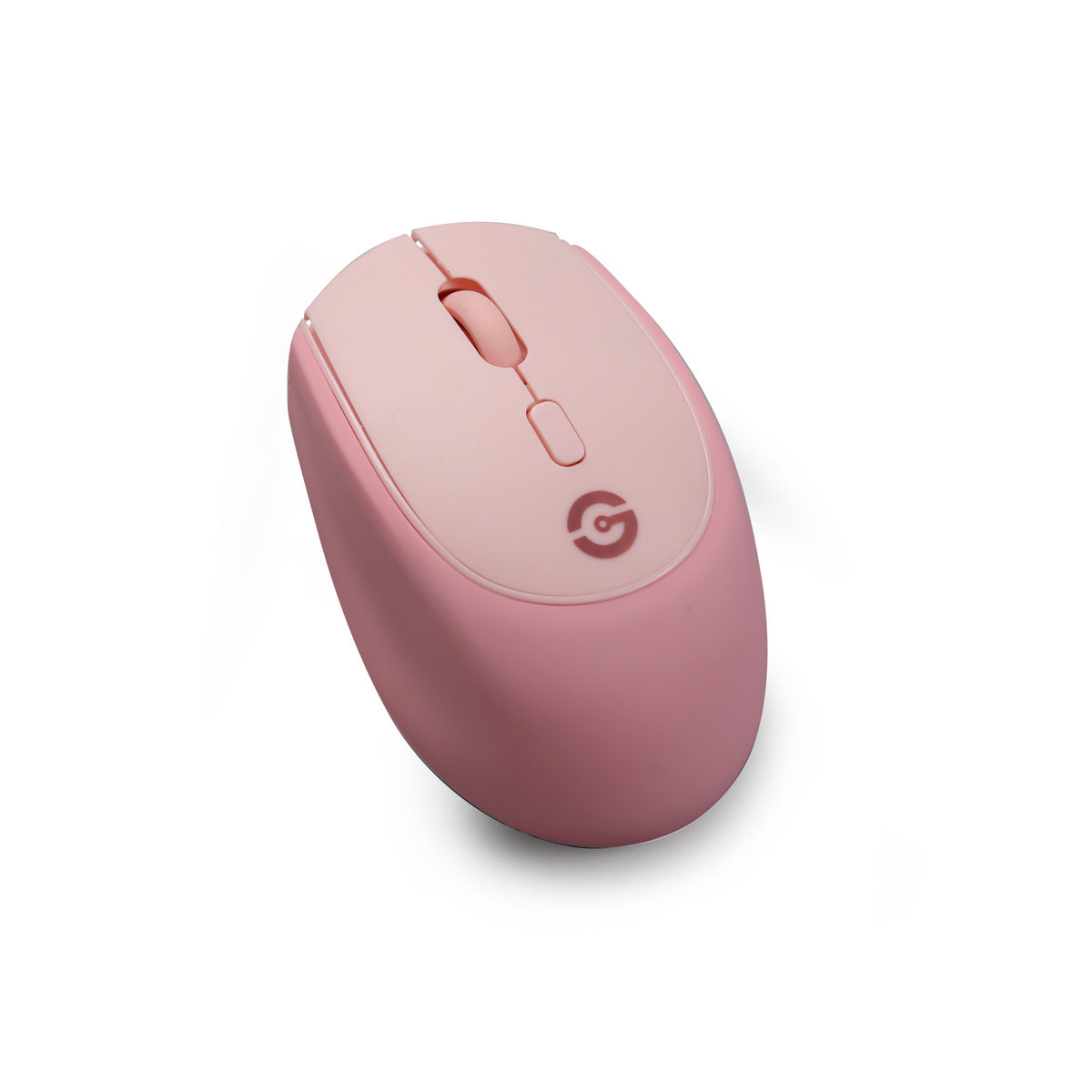 Mouse Wireless GettTech GAC-24404P Colorful Rosa, 2.4GHz, 1600 DPI, 4 Botones