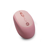Mouse Wireless GettTech GAC-24404P Colorful Rosa, 2.4GHz, 1600 DPI, 4 Botones
