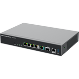 GCC6020, Dispositivo 4 en 1, Conmutador IP, Firewall, Ruteador VPN y Switch, 4xGEth, 1x2.5GEth, 5xPoE, 1xSFP+, 1 USB, 1xConsola