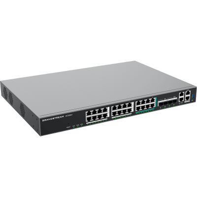 GCC6021, Dispositivo 4 en 1, Conmutador IP, Firewall, Ruteador VPN y Switch, 16xGEth, 8x2.5GEth, 8xPoE/bt, 16xPoE/at, 4xSFP+, 1 USB, 1xConsola, 2xHA, 1xMGMT