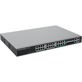 GCC6021, Dispositivo 4 en 1, Conmutador IP, Firewall, Ruteador VPN y Switch, 16xGEth, 8x2.5GEth, 8xPoE/bt, 16xPoE/at, 4xSFP+, 1 USB, 1xConsola, 2xHA, 1xMGMT