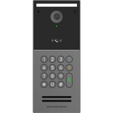 GDS3725, Video Portero SIP/VoIP 4MP, 15 teclas numéricas, Onvif, RFDI, Metálico, IP66