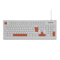 Getttech GGK-ESMWR-02-WH teclado Universal USB Blanco