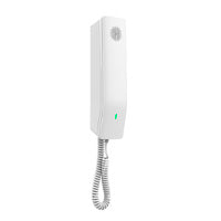 GHP610W, Teléfono Hotelero IP Blanco, WiFi, 2 cuentas SIP 2 líneas, GDMS, no soporta PoE
