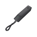GHP611W, Teléfono Hotelero IP Negro, WiFi, 2 cuentas SIP 2 líneas, GDMS, no soporta PoE