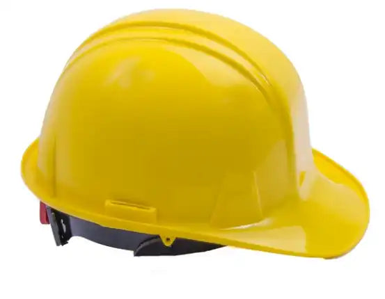 Generica Casco De Seguridad Ajuste De Matraca GIRCMAM, Amarillo, Tipo Empresarial