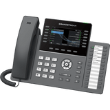 GRP2636, Teléfono IP HD Carrier-Grade, 6 cuentas SIP, 12 líneas, WiFi, Bluetooth, 24 teclas