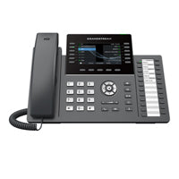 GRP2636, Teléfono IP HD Carrier-Grade, 6 cuentas SIP, 12 líneas, WiFi, Bluetooth, 24 teclas