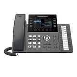 GRP2636, Teléfono IP HD Carrier-Grade, 6 cuentas SIP, 12 líneas, WiFi, Bluetooth, 24 teclas