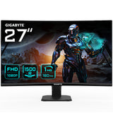 GS27FC-US - GIGABYTE GS27FC 27" Monitor de Juego Curvo FHD - 1920 x 1080, 1500R, 180Hz, 1 ms, 250 cd/m², FreeSyn