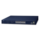 GS-4210-16T2S - PLANET GS-4210-16T2S switch Gestionado L2/L4 Gigabit Ethernet (10/100/1000) 1U Azul