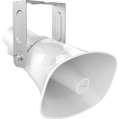 GSC3518HS,  Bocina IP/SIP/Onvif para voceo, audio HD, 50W, 26 dBA, PoE in/out, 3 micrófonos, Exteriores IP66