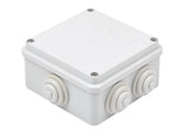 GEWISS Caja Estanca Derivación GW-44-004, 100x100x50 mm, IP55, 6 Entradas