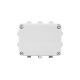Gewiss Caja Estanca Derivación PVC GW-44-007, 10 Entradas, IP55, 190x140x70 mm