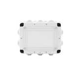 Gewiss Caja Estanca Derivación PVC GW-44-007, 10 Entradas, IP55, 190x140x70 mm