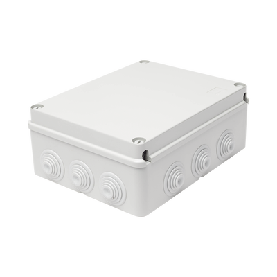 Gewiss Caja Estanca Derivación PVC GW-44-008, 12 Entradas, IP55, 240x190x90 mm