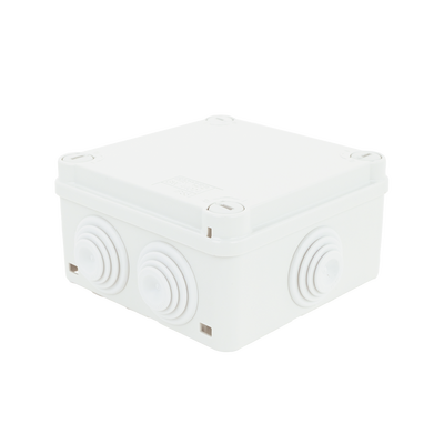 Gewiss Caja Estanca Derivación PVC 100x100x50mm, IP55, 6 Entradas