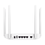 Grandstream Networks GWN-7052 router inalámbrico Gigabit Ethernet Doble banda (2,4 GHz / 5 GHz) Blanco, Wi-Fi 5 (802.11ac), Enrutador portátil