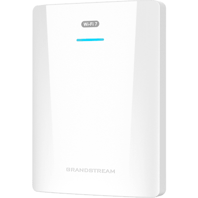 GWN7670WM, AP WiFi-7, Interiores en pared, Dual Band, 802.11be, 3.6Gbps, MIMO 2x2:2 con MLO, 175mts, 256 usuarios.