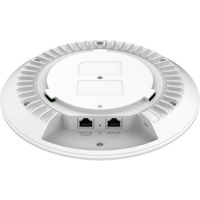 GWN7672, AP WiFi-7, Triple Band, 802.11be, 11Gbps, 2x2x2:2 MIMO con MLO, 175mts, 384 usuarios, 2x 5Geth WAN/LAN.