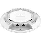 GWN7672, AP WiFi-7, Triple Band, 802.11be, 11Gbps, 2x2x2:2 MIMO con MLO, 175mts, 384 usuarios, 2x 5Geth WAN/LAN.