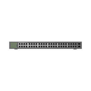 GWN7706, Switch No Administrable, 48 puertos Giga Ethernet, Gabinete metálico escritorio o rack