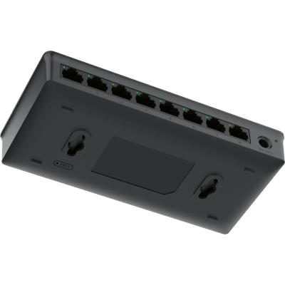 GWN7711, Switch Administrable capa 2-lite, 8 x GigaEth, gabinete plástico