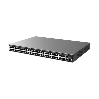 GWN7806P - Grandstream Networks GWN7806P dispositivo de redes Gestionado L2+ Gigabit Ethernet (10/100/1000) Energía sobre Ethernet (PoE) Gris