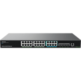 GWN7822P, Switch de agregación PoE++ Administrable capa 3, 8 x 2.5GigaEth PoE++, 16 x GigaEth PoE+