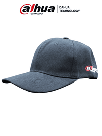 Gorra Negra Bordada Dahua TVC MATPRO010, Logotipo Promocional, Unisex