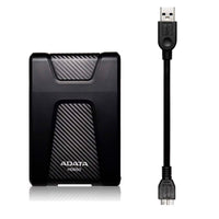 ADATA Disco Duro Externo 1TB HD650, USB 3.0, 2.5", Negro