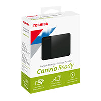 Toshiba Canvio Ready disco duro externo 2 TB 2.5" USB tipo A 2.0/3.2 Gen 1 (3.1 Gen 1) Negro