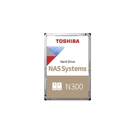 DISCO DURO TOSHIBA N300 14TB 3.5" NAS 7200RPM 512MB Cache Serial ATA 6.0 Gb/s