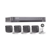 Hikvision HIK5MPSLQ-KIT(B) kit de videovigilancia Alámbrico 4 canales
