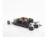 KIT HIKVISION TURBOHD (MICROFONO INTEGRADO)  5 MEGAPIXEL / DVR 4 CANALES / 4 CAMARAS BALA CON MICROFONO INTEGRADO (EXTERIOR 2.8 MM) / FUENTE DE PODER / ACCESORIOS DE INSTALACION