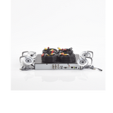 KIT HIKVISION TURBOHD (MICROFONO INTEGRADO)  5 MEGAPIXEL / DVR 4 CANALES / 4 CAMARAS BALA CON MICROFONO INTEGRADO (EXTERIOR 2.8 MM) / FUENTE DE PODER / ACCESORIOS DE INSTALACION