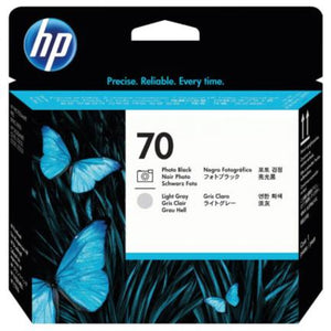 HP Cabezal de impresión DesignJet HP 70 negro fotográfico/gris claro Impresora Inyección de tinta térmica