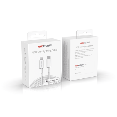 HS-HUB-CBC2L - Hikvision HS-HUB-CBC2L cable de conector Lightning 1 m Blanco