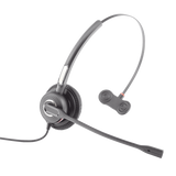 HT201 - Diadema monoaural con tecnología antishock para teléfonos IP FANVIL y Polycom con micrófono