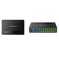 HT818, ATA VOIP con 8 puertos FXS y ruteador integrado