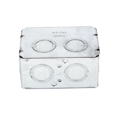HUB-690 - Raco Caja Multigang / 1 Gang / 2.5 in (6.35 cm) Profundidad HUB-690