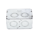 HUB-690 - Raco Caja Multigang / 1 Gang / 2.5 in (6.35 cm) Profundidad HUB-690