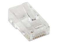 StarTech.com Paquete de 50 Unidades de Conectores RJ45 Cat5e Modulares Multifilares Stranded Trenzados conectores RoHS 50,5 g 21 mm 50 pieza(s)