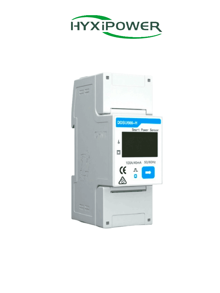 Sistema de Gestión de Energía DDSU666, Protección IP51, 100A, Eficiencia Energética