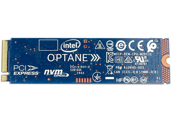 Unidad de estado sólido con Memoria H10 de Intel Optane 16GB de 256GB, M.2 PCIe NVMe 3.0. Bulk, sin empaque