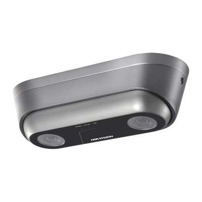 IDS-2CD6810F-IV/C - Cámara IP Dual 640 x 960 / Lente 2.8 mm / Conteo de Personas / PoE / Exterior IP66 / 5 mts IR