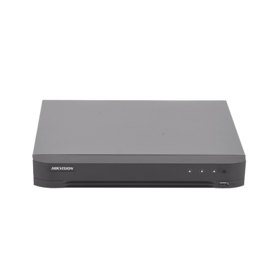 IDS-7208HQHI-M1/FA - DVR 8 Canales TurboHD + 4 Canales IP/ 4 Megapixel/ Acusense/ Audio por Coaxitron/ Reconocimiento de rostros/1 Bahía de Disco Duro / 1 Canal de Audio
